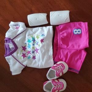 American Girl Doll Soccer Outfit